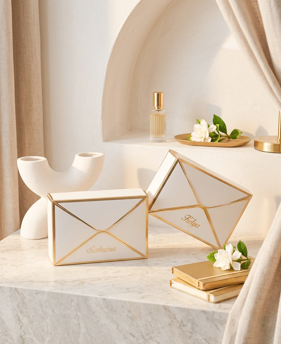Boîte enveloppe personnalisée